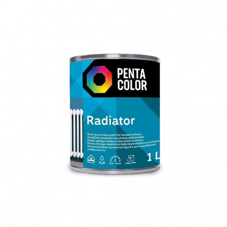 kuumakindel värv PENTA radiaator 1L