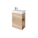 CABINET SA 40I SONOMA OAK WITH BASIN