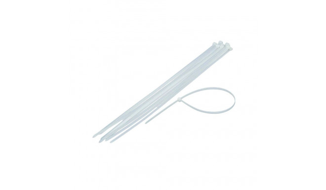 CABLE TIES 3.5X200MM 100PCS WHITE