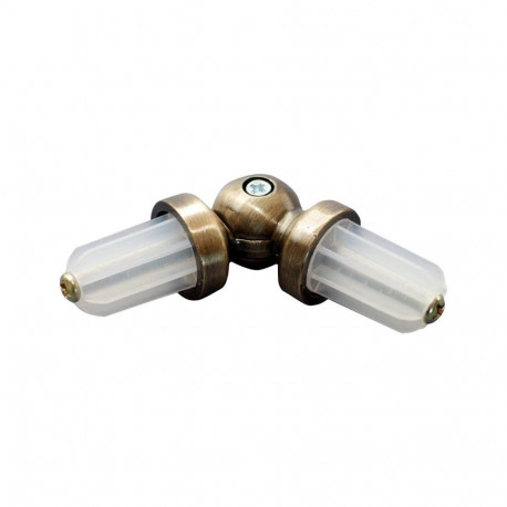 LINKAGE IN CORNER FOR CURTAIN SILVE D16