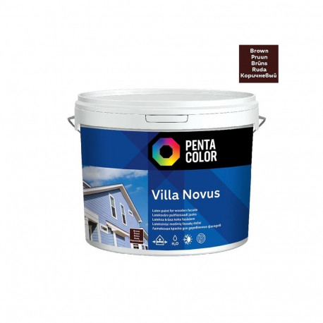 FACADE PAINT VILLA NOVUS pruun (5