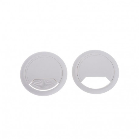 FURNITURE WIRE SLOT D60 valge DF-8160