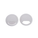 FURNITURE WIRE SLOT D60 WHITE DF-8160