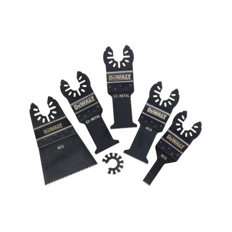 5-osaline mitmeotstarbeline tööriista saelehtede komplekt DT20732