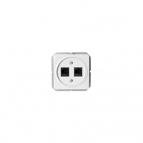 DATA SOCKET SÜV 2-NE R-TA LX VALGE RJ45
