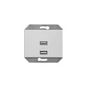 USB SOCKET 5V DC 3.4 A XP WHITE