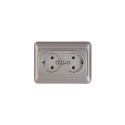 DOUBLE SCHUK SOCKET OUTL MET RP16-021