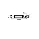 ECCENTRIC PIN D7X34 6.3 ZN 20PCS