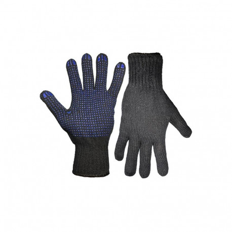 GLOVES KNITTED GB62 BLACK 10S