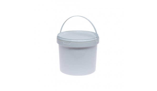 BUCKET PLASTIC FOOD  WITH COVER 5,5 L