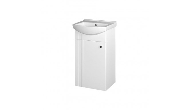 CABINET WITH WASHBASIN SA44 WHITE