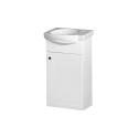 CABINET WITH WASHBASIN SA40 WHITE