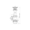 SIPHON FOR WASHBASIN 1 1/4