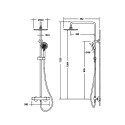 THERMOSTATIC SHOWER SET ST-98001