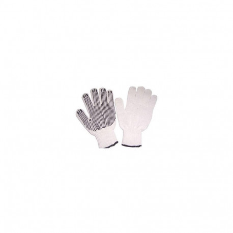 GLOVES KNITTED RUBBER DOT C01BDB-XL XXL