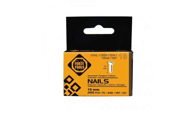 BRAD NAILS FORTE TOOLS 10MM 2000 F10/2M