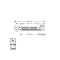 ROPE TURNBUCKLE 1480/M10 2DD
