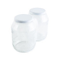 JAR 1700ML WITH LID 89MM 2PCS