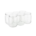 JAR 540ML 6PCS WITHOUT LID 82MM