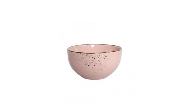 13.8CM 636ML BOWL WITH SPECKLE PINK