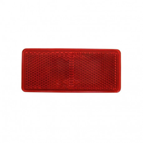 GLUE RECTANGLE REFLECTOR RED 370200BR
