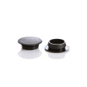 FURNITURE CAP D14/S29 BLACK(100) HH