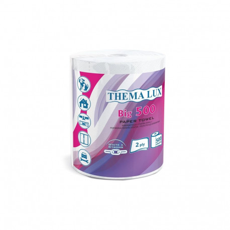 PAPER TOWEL 1ROLL 500SHEET 100METTER 2PL