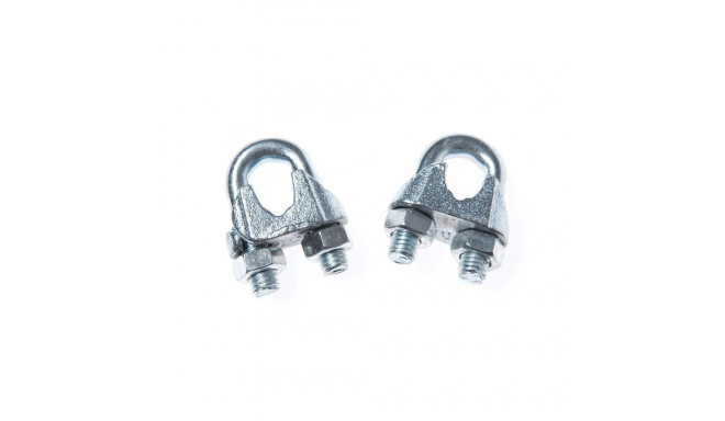 ROPE CLIP 13 MM ZN 2PCS