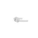 HANDLE ON ROSE 16/006 WHITE ALUMINIUM