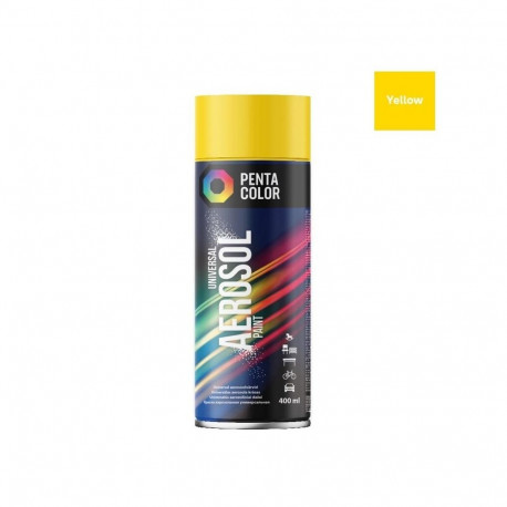 PAINT AEROS PENTA kollane 400ML R-1023