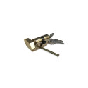 CYLINDER LOCK W KNOB 60MM 30X30 BRASS 5K