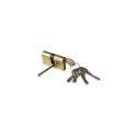 CYLINDER LOCK 60MM 30X30 BRASS 5 KEYS