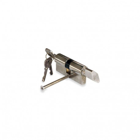 CYLINDER LOCK W KNOB 60MM 30X30 CHROM 5K