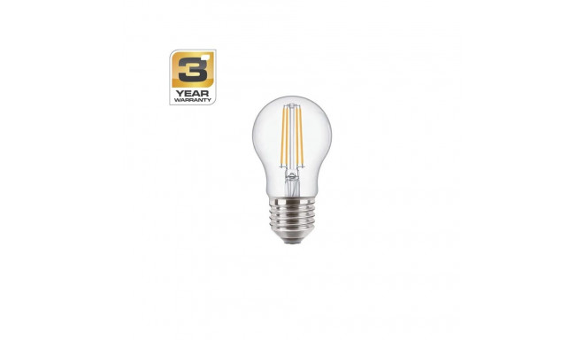 LED pirn P45 4.3W E27 2700K 470lm filament