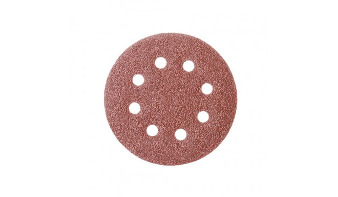 SANDING DISCS 8HOLES NO120 D125 5PCS