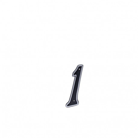 BLASTIC HOUSE NUMBER 1 150MM BLACK