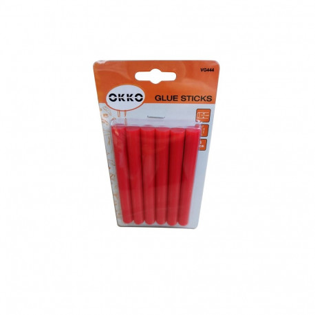 liimipulgad 6 tk komplekt 11.2x100mm punane