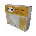 LED BULB C37 6W E14 510LM 830 3PCS/PACK