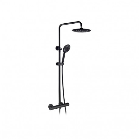 THERMO SHOWER COLUMN IN BLACK
