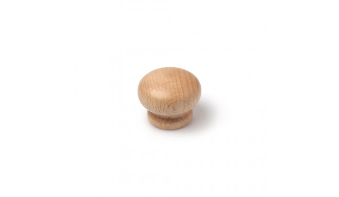FURNITURE KNOB D40 7-260.90 LAQ BEECH