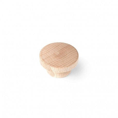 FURNITURE KNOB D38 7-E219.95 BEECH