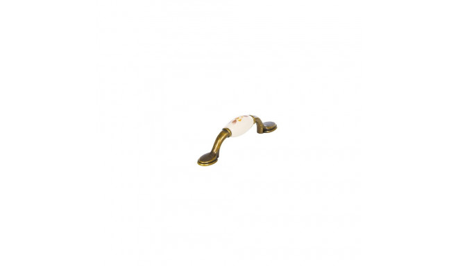 FURNITURE HANDL 96MM 7-835.44 ANT BRASS