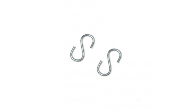 STAINLESS STEEL S-SHAPED HOOK 6 MM 2DD