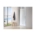 SHOWER DOOR 90X190CM 6MM CHROME PROFILE