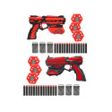 2 TOY GUNS(40 PCS DARTS) FJ913