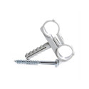 DOUBLE PIPE HOLDER D18 M10 2PCS