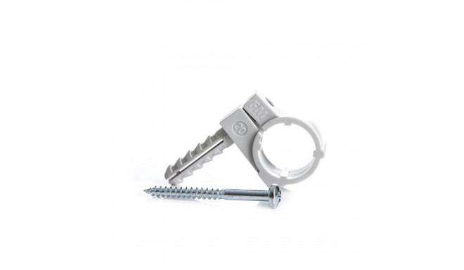 PIPE HOLDER PLASTIC D18 M8 2PCS