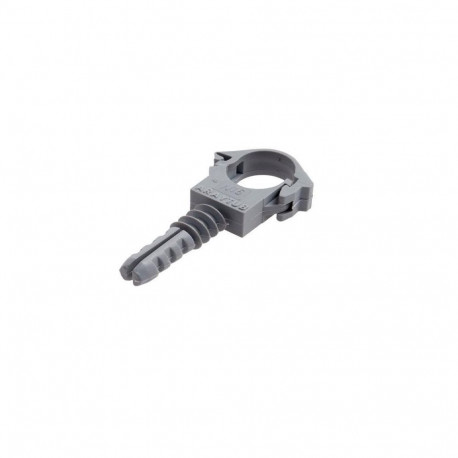 PIPE HOLDER PLASTIC D25 M8 10PCS