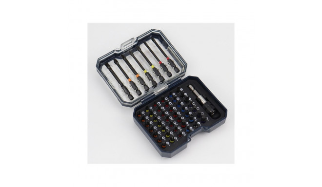 IMPACT SCREWDRIVER BIT SET HAUSHALT 50PC