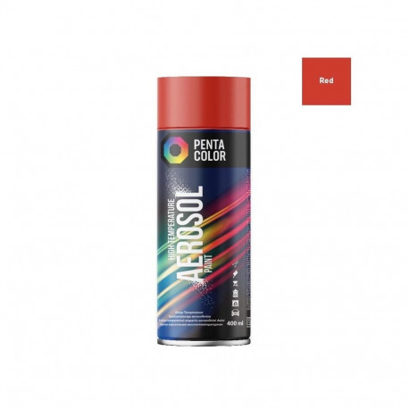 PAINT AEROS PENTA HIGH TEMP RED 400ML